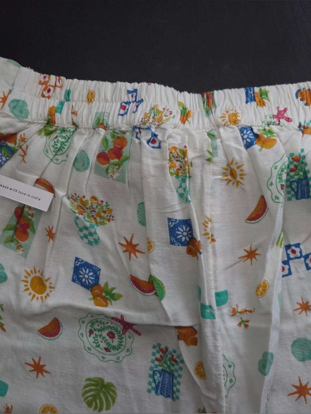 NWT - Midnight Sky Linen Blend Whimsy Printed Top & Pants Set - Size L - Picture 14 of 14